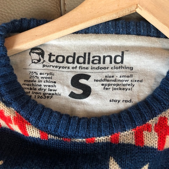 TODDLAND GNOME CHOMSKI CREWNECK SWEATER (SMALL) - Picture 4 of 4